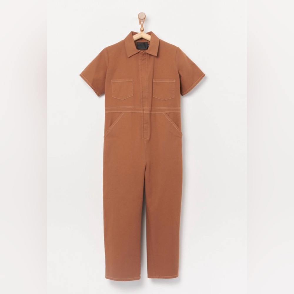 EUC No.6 Freya Jumpsuit - Bark